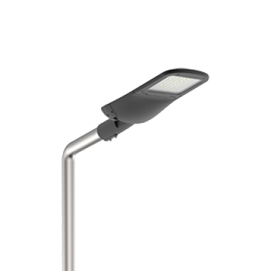 Светодиодный светильник VARTON уличный Tornado Parking крепление на консоль 60 Вт 2700 K RAL9005 черный муар